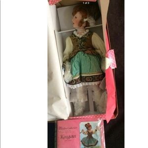 Irish Dancer KEEGAN Porcelain Doll Vintage Patricia Ross